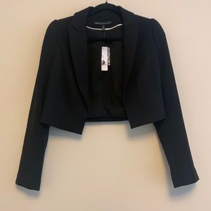 White House Black Market Cropped Blazer